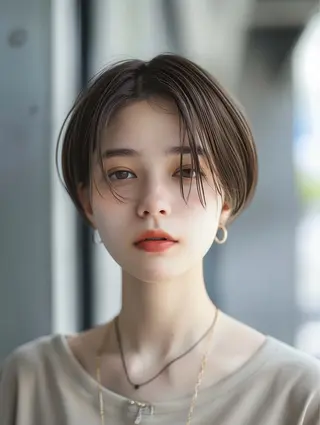 ショート ✨シルクストレート✨ 美髪髪質改善Yukiのヘアスタイル