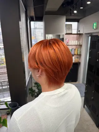 カラー ルシ🎨/ハイトーン デザイン/髪質改善のヘアスタイル