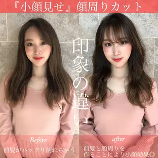 セミロング カラー 韓国美髪矯正✂️ 佐藤ヒロのヘアスタイル