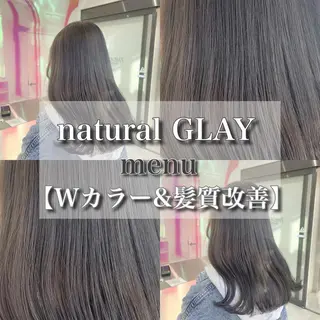 ミディアム カラー ヘアアレンジ 韓国ヘア指名率 No. 1小堀京介のヘアスタイル