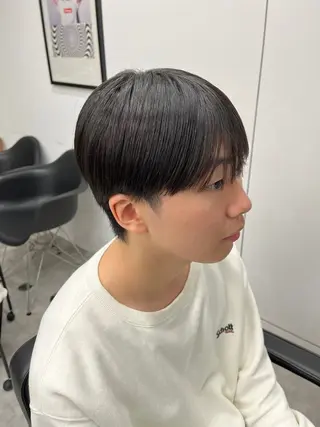 ショート メンズ 新潟メンズパーマ 新潟駅/小田拓実のヘアスタイル