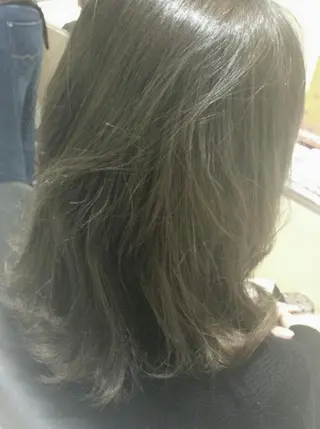 ミディアム パーマ カラー ドゥワドフェパマル所属・畠村 美智子のヘアスタイル