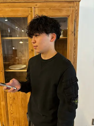 メンズ タテヤマ ユウヤのヘアスタイル