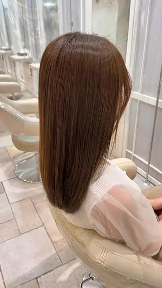 セミロング ハイトーン/ブリーチ 栄/Sayakaのヘアスタイル