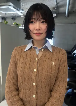 ショート ボブ/似合わせ レイヤーcocomoのヘアスタイル