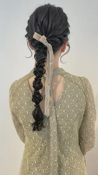 ロング 倉地 更彩のヘアスタイル