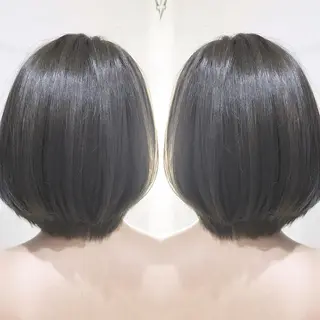 ミディアム カラー ヘアアレンジ 🫧柔色/トレンド カラー/川辺晴加のヘアスタイル
