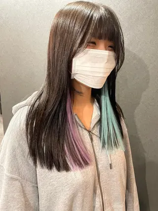 ロング 空きあり💛 miho  大国町のヘアスタイル