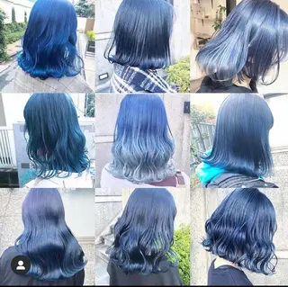 セミロング カラー ヘアアレンジ トッチ 艶髪髪質改善のヘアスタイル