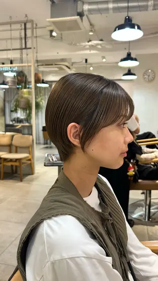 ショート じゅわっと暖色カラー 🍊Moemiのヘアスタイル