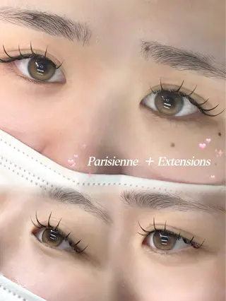 マツエク・マツパ 川端 里奈のマツエク・マツパデザイン