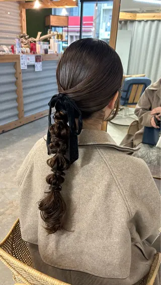 ヘアアレンジ Seaby / 木上 綾菜のヘアスタイル