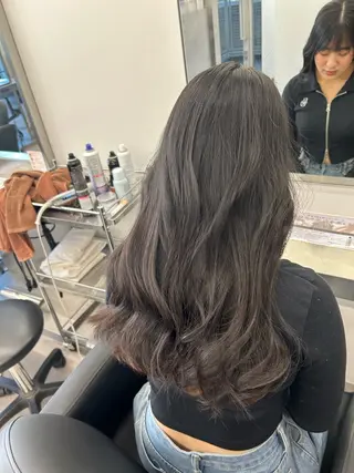 ロング 似合わせカラー ブリーチ/店長レンのヘアスタイル