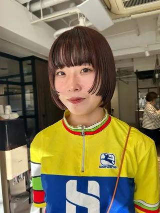 ショート カラー カラーリスト IKUHOのヘアスタイル