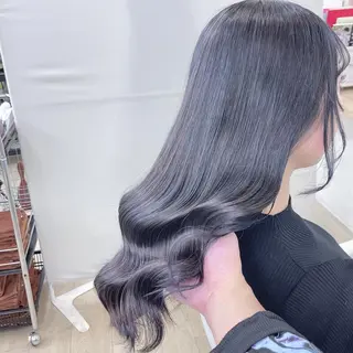 ロング カラー Gemini代表 Maedaのヘアスタイル