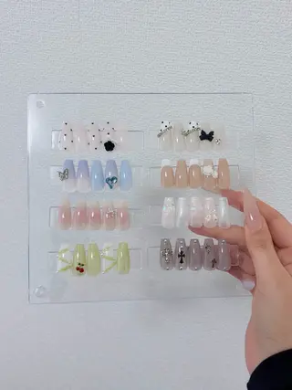ネイル akari🎀 京橋 ARRINEのネイルデザイン