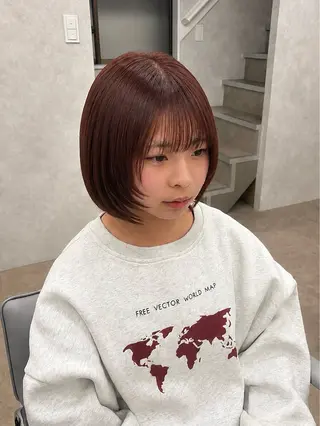 ショート 🧸韓国ヘア/ KURUMI🤍のヘアスタイル