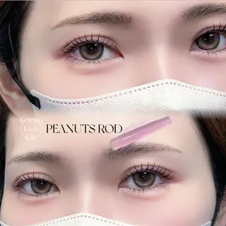 マツエク・マツパ ᴘʟᴀᴛɪɴᴜᴍ ᴅᴏʟʟ❤︎ʀɪɴᴀのマツエク・マツパデザイン