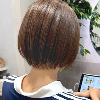 ショート 新宿　ショート・ボブ カットモデル募集のヘアスタイル