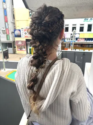 ロング ブリーチ透明感カラー /レイヤー👗しずかのヘアスタイル