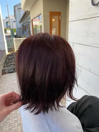カラー SALOWIN栄 高須大貴のヘアスタイル