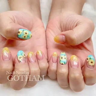 ネイル 高円寺駅からすぐ🌈 ネイルGOTHAMのネイルデザイン