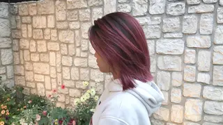 ミディアム カラー パーマ ヘアアレンジ 髪質改善/透明感 OAK兵庫のヘアスタイル