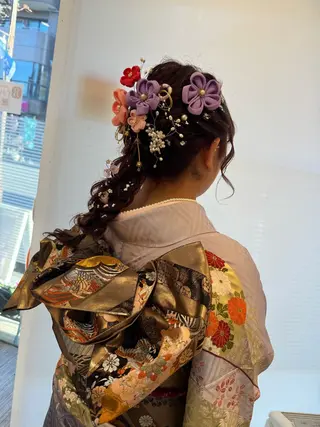 ロング ヘアアレンジ mio ☆のヘアスタイル