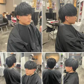 ショート カラー メンズ 🌹ミラクル美容師 🌹くっぽのヘアスタイル