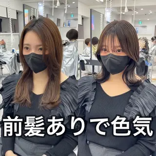 ミディアム カラー パーマ ヘアアレンジ メンズ 韓国ヘア×2way 🇰🇷和知拓郎のヘアスタイル