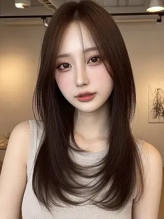 ロング Saki/お悩み解決 /似合わせカットのヘアスタイル