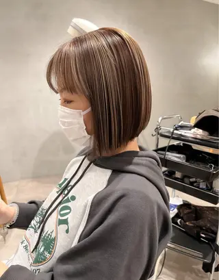 カラー 河原 楓樹のヘアスタイル