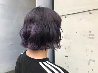 ミディアム カラー メンズ レイヤー ウルフ 弓木啓輔のヘアスタイル