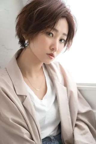 ショート カラー DUNOhair デュノヘアーのヘアスタイル