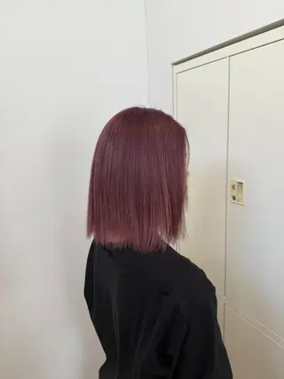 ミディアム 吉川 莉央のヘアスタイル
