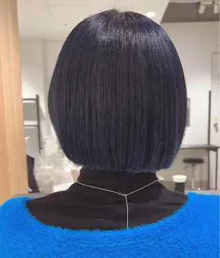 ショート カラー スキバサミを使わない カット🌼唯🌼のヘアスタイル
