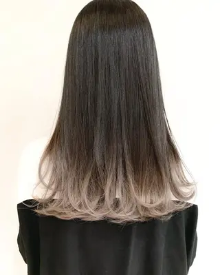 ロング カラー 無料カットモデル募集 スタイリスト石井大夢のヘアスタイル