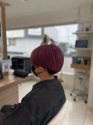 ショート 藤原 亜美🤍のヘアスタイル