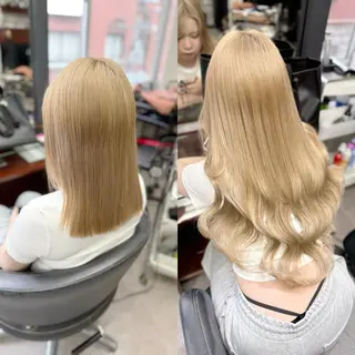 ロング 💎エクステ× 🩵ブリーチBIZEのヘアスタイル