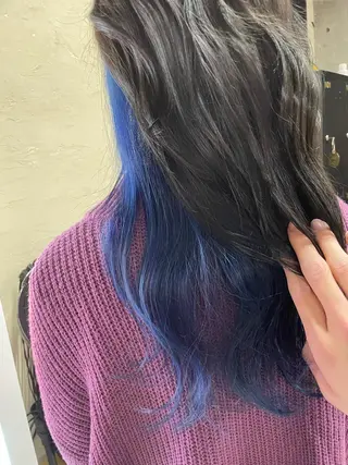 セミロング カラー メンズ韓国ヘア👹 KAJIのヘアスタイル