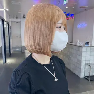 ショート カラー 💍ダメージ最小限 ブリーチ/ちさと💍のヘアスタイル