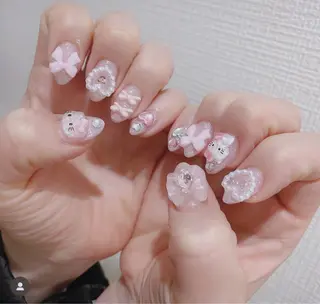 ネイル ╹◡╹Mimoミモ Eye&Nailのマツエク・マツパデザイン