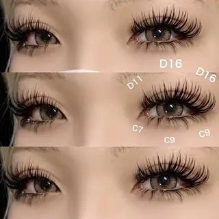 マツエク・マツパ linda lashesのマツエク・マツパデザイン