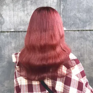 セミロング カラー サロウィン所属・K-POP好き美容師 🇰🇷Kai.Yのヘアスタイル