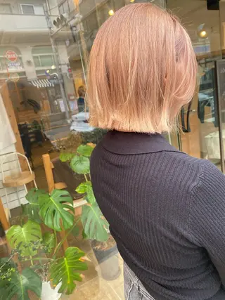 ショート カラー ブリーチ特化🌺★ あや🌵のヘアスタイル