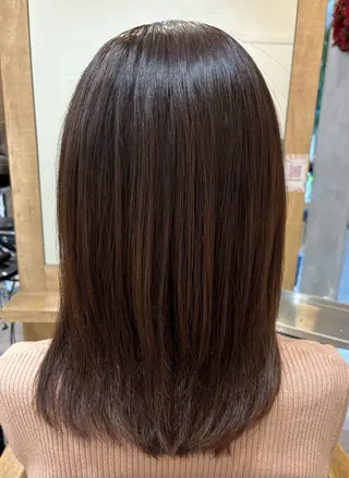 カラー アンフェール 長谷川のヘアスタイル