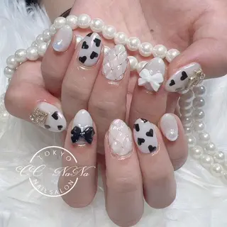 ネイル CC  NaNa ワンホンネイル🌙Nのネイルデザイン