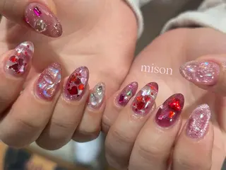ネイル mison 安形友花のネイルデザイン