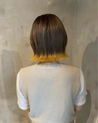 ミディアム カラー レイヤー特化🪽 yuka【高円寺】のヘアスタイル