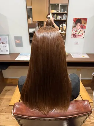 セミロング 久村 泰生のヘアスタイル